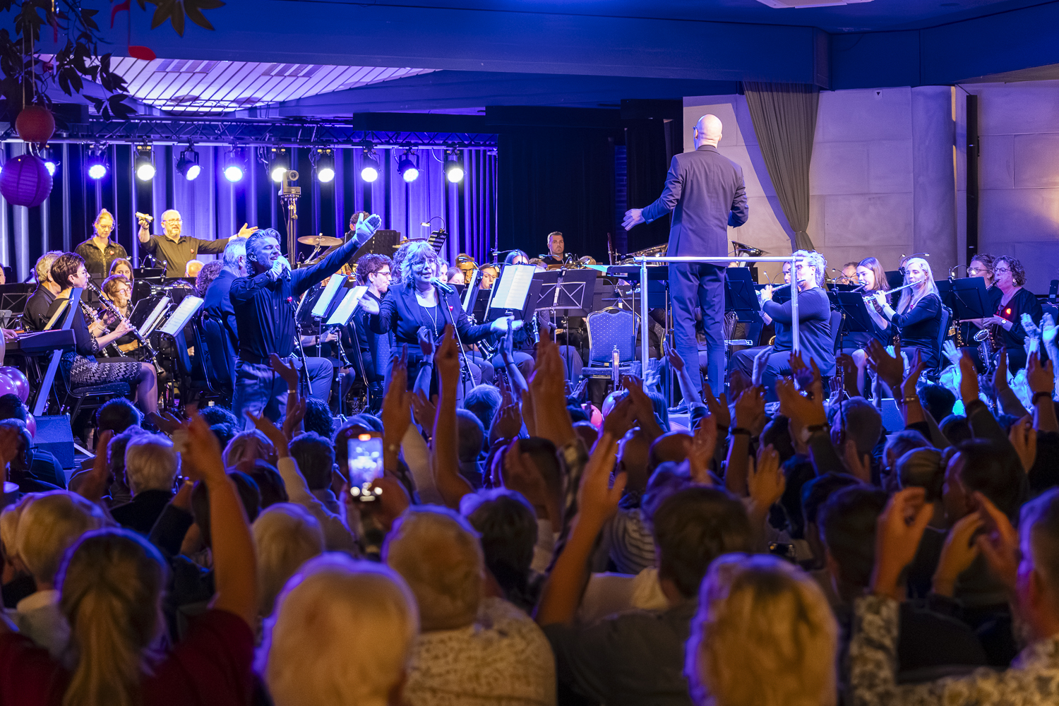 Sfeer in de zaal